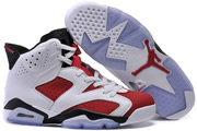 Women Jordan 6 Carmine